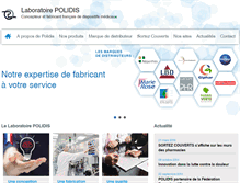 Tablet Screenshot of polidis.org
